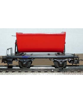 Märklin métal 4617 Wagon surbaissé EVS DB BO