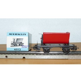 Märklin métal 4617 Wagon surbaissé EVS DB BO