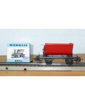 Märklin métal 4617 Wagon surbaissé EVS DB BO