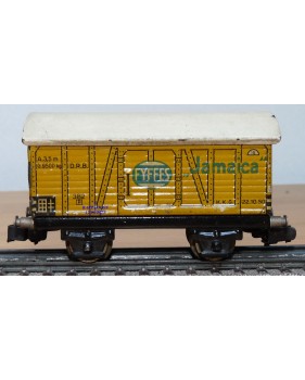 Märklin ancien 382 . 2,   wagon couvert à bananes JAMAICA FYFFE