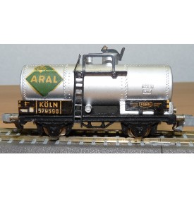 ROKAL métal G 234,  wagon citerne à guérite ARAL DB BO