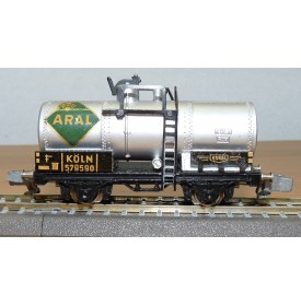 ROKAL métal G 234,  wagon citerne à guérite ARAL DB BO