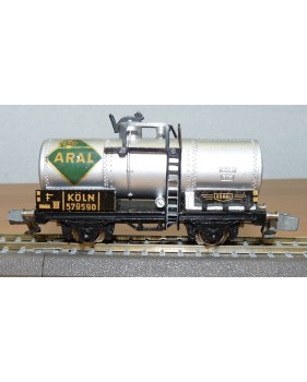 ROKAL métal G 234,  wagon citerne à guérite ARAL DB BO