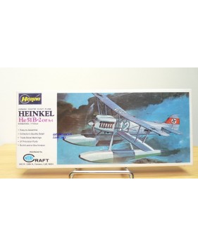 HASEGAWA JS- 053-A, HEINKEL He 51B-2 ou A-1 BO 1/72