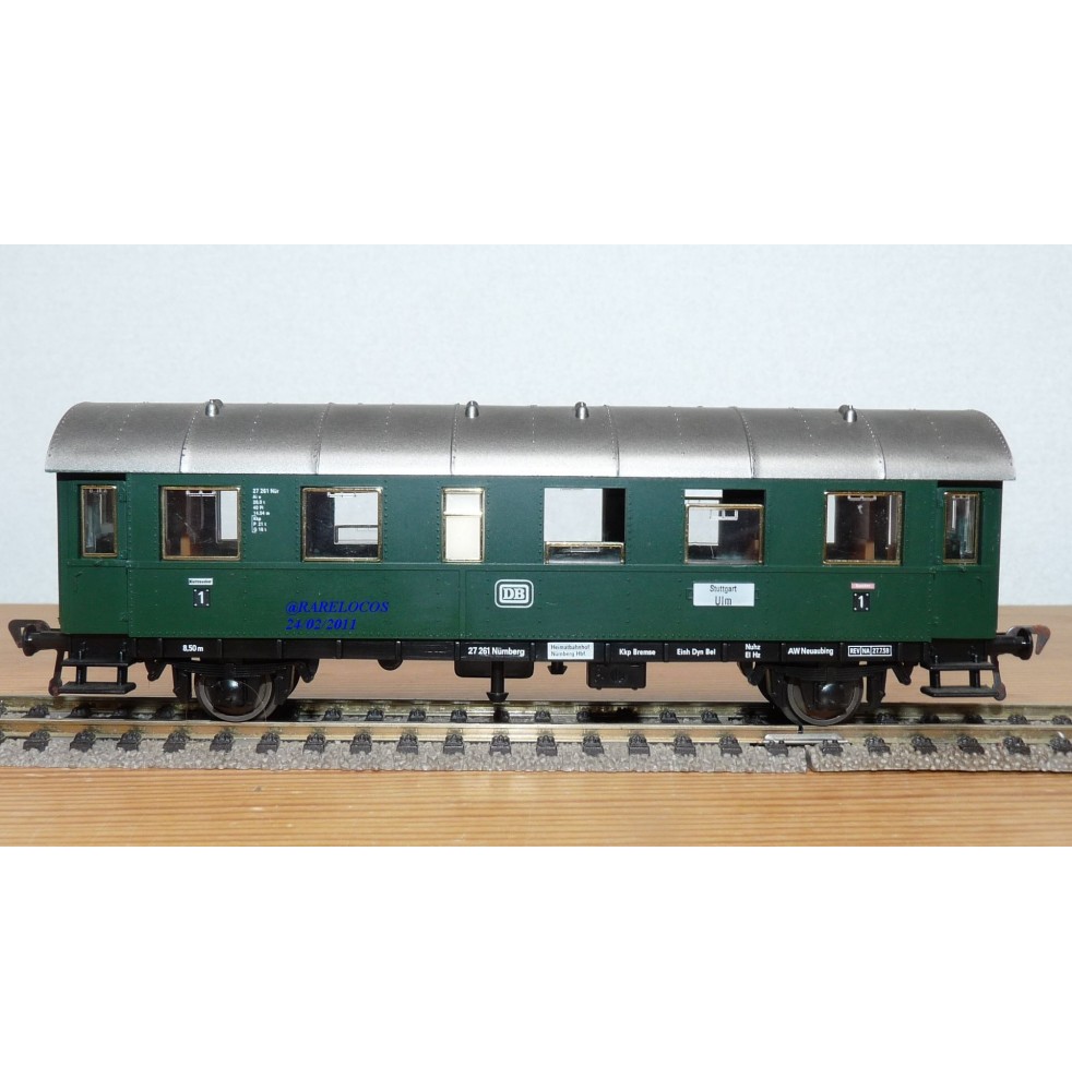 FLEISCHMANN 5061, voiture à 3 essieux B5tm 2 Cl.SNCF BO