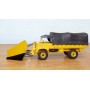 Dinky Toys 567, camion chasse neige MERCEDES BENZ UNIMOG  BO