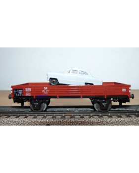 Märklin métal 4617 Wagon surbaissé EVS DB BO