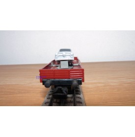 Märklin métal 4617 Wagon surbaissé EVS DB BO