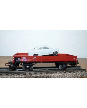 Märklin métal 4617 Wagon surbaissé EVS DB BO