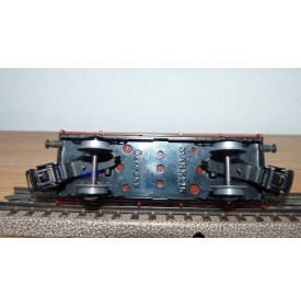 Märklin métal 4617 Wagon surbaissé EVS DB BO