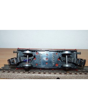 Märklin métal 4617 Wagon surbaissé EVS DB BO