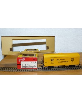 FLEISCHMANN 1467 G, wagon couvert  type Gre GULLFIBER SJ BO