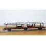FLEISCHMANN 1471, couplage 2  wagons porte autos type Offs55 DB BO