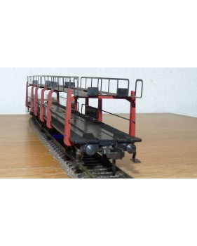 FLEISCHMANN 1471, couplage 2  wagons porte autos type Offs55 DB BO