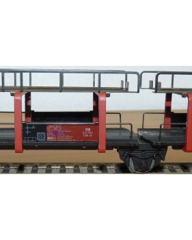 FLEISCHMANN 1471, couplage 2  wagons porte autos type Offs55 DB BO