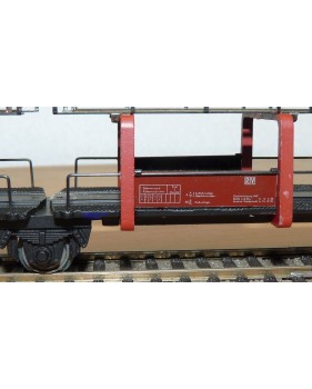 FLEISCHMANN 1471, couplage 2  wagons porte autos type Offs55 DB BO