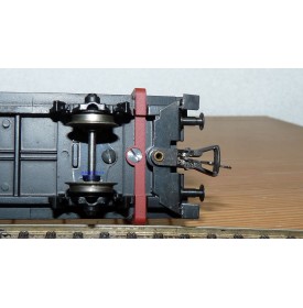 FLEISCHMANN 1471, couplage 2  wagons porte autos type Offs55 DB BO
