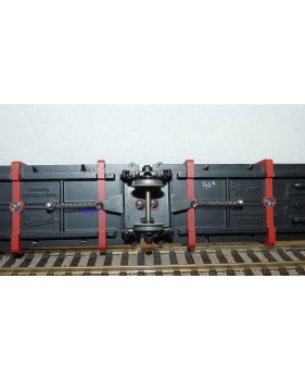 FLEISCHMANN 1471, couplage 2  wagons porte autos type Offs55 DB BO