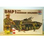 ESCI 5036, BMP 1 with russian soldiers 1/35 Neuf BO