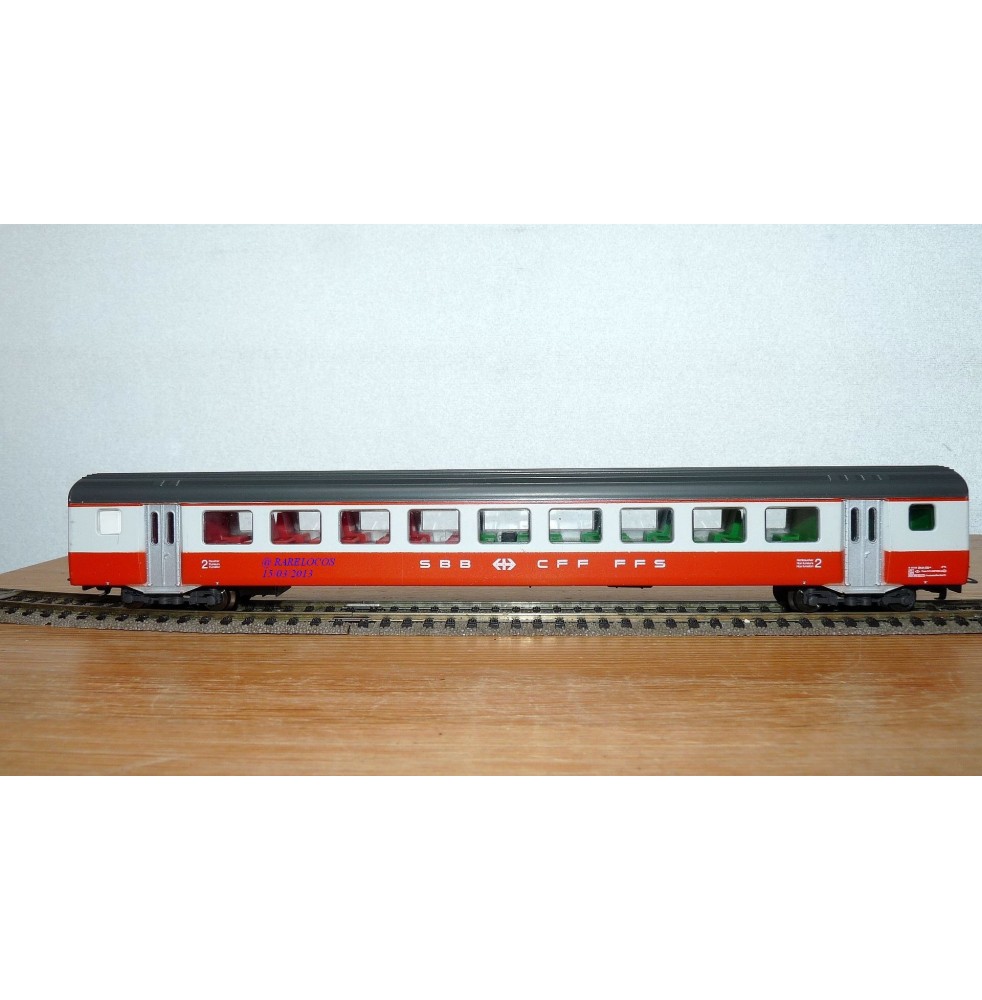 LILIPUT  88550, voiture grandes lignes unifiée type III  2 Kl. SBB BO