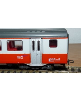 LILIPUT ancien 201 wagon plat chargé de 4 conteneurs ( cadres)  NS  BO