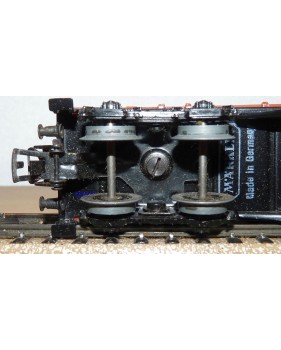 Märklin 4514 . 2,  wagon plat à bogies  DB  BO