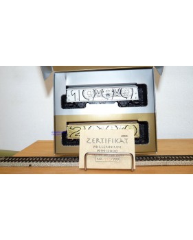Märklin  4735.941, coffret Millenium 2 wagons couvert type Hbis  DB Neuf BO
