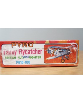 PYRO 610-100, Rare Chasseur embarqué FAIREY Flycatcher FAA Neuf BO 1/48
