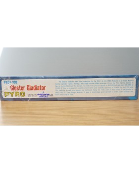 PYRO 607-100, Chasseur GLOSTER Gladiator RAF Neuf BO 1/48