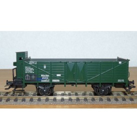 Märklin 46033,  wagon tombereau à guérite  type Ommk [u]  K.B..Sts.B Neuf  BO