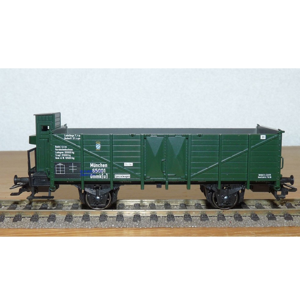Märklin 48944 wagons plats type Bt 10 conteneurs à bière Königsbacher DB BO
