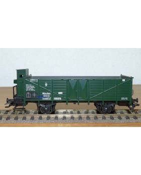 Märklin 46033,  wagon tombereau à guérite  type Ommk [u]  K.B..Sts.B Neuf  BO