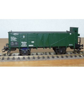 Märklin 46033,  wagon tombereau à guérite  type Ommk [u]  K.B..Sts.B Neuf  BO