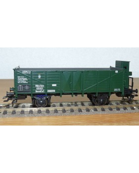 Märklin 46033,  wagon tombereau à guérite  type Ommk [u]  K.B..Sts.B Neuf  BO