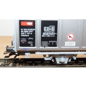 Märklin 48944 wagons plats type Bt 10 conteneurs à bière Königsbacher DB BO