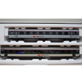 ROCO 44110 rare coffret de 2 voitures SBB BO