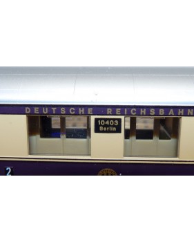 RIVAROSSI "véro"  0339, coffret train Henschel Wegman DR  Neuf BO