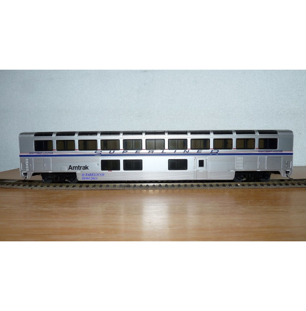 WALTHERS 932 6193, voiture Sightseer Lounge  Superliner 1 AMTRAK Neuf  BO