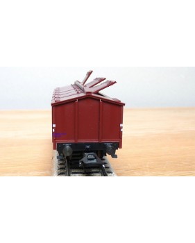 Märklin 46198,  wagon à toit couvercles  type Kmm 36 DB Neuf  BO