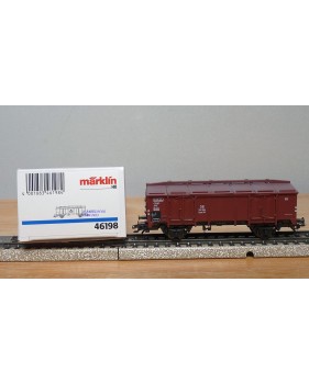 Märklin 46198,  wagon à toit couvercles  type Kmm 36 DB Neuf  BO