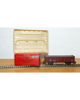 RIVAROSSI  2083,  wagon tombereau à parois hautes type E  FS BO