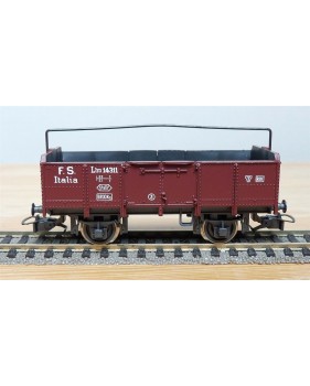 RIVAROSSI  Tren Hobby M2001,  wagon tombereau à guérite type Ltm  FS BO
