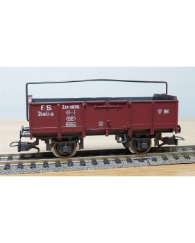 RIVAROSSI  Tren Hobby M2001,  wagon tombereau à guérite type Ltm  FS BO