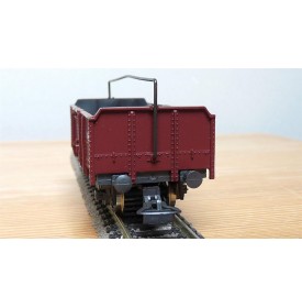 RIVAROSSI  Tren Hobby M2001,  wagon tombereau à guérite type Ltm  FS BO