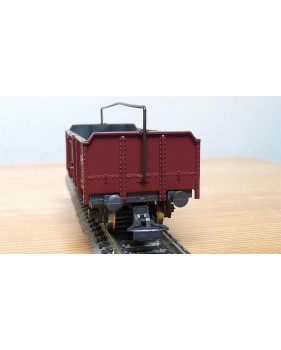 RIVAROSSI  Tren Hobby M2001,  wagon tombereau à guérite type Ltm  FS BO