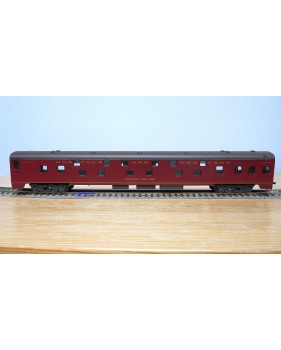 RIVAROSSI  2662 - 0, voiture lits à 2 étages ( smooth side duplex sleeper )  Roanoke College  Norfolk & Western   Neuf  BO