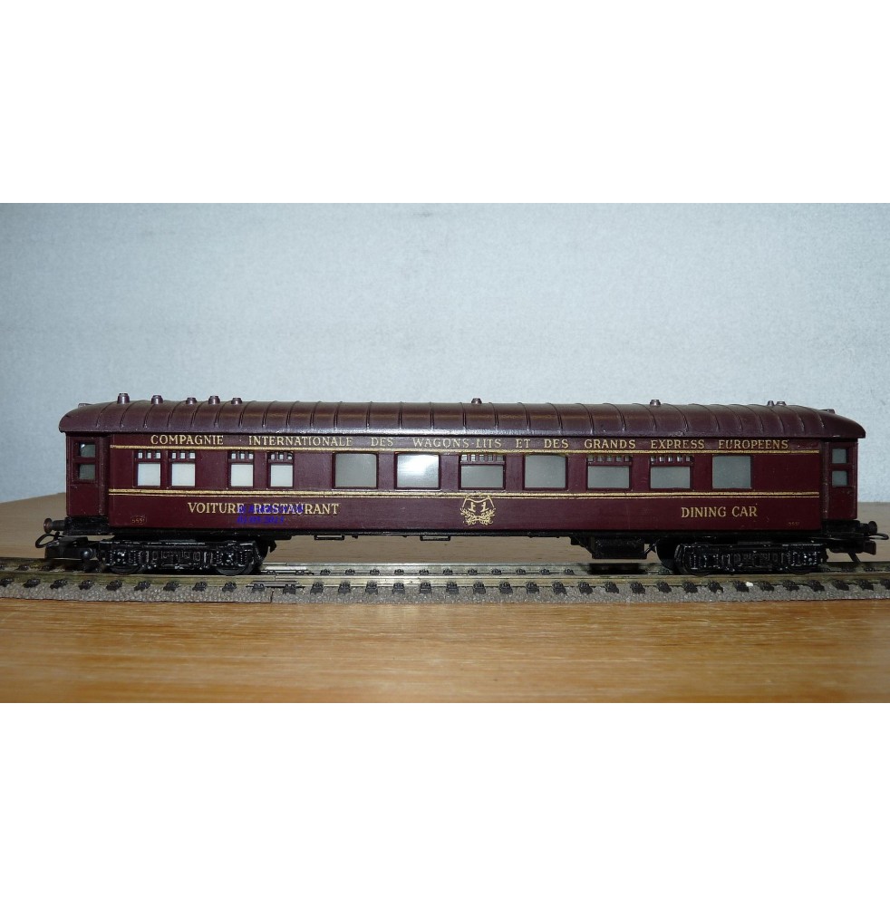 Voiture à plate formes 3 Kl. SBB N° 5411