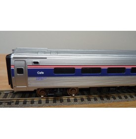 WALTHERS 932 6014, voiture bar  ( 85' Amfleet Food Service )  Superliner II  AMTRAK Neuf  BO