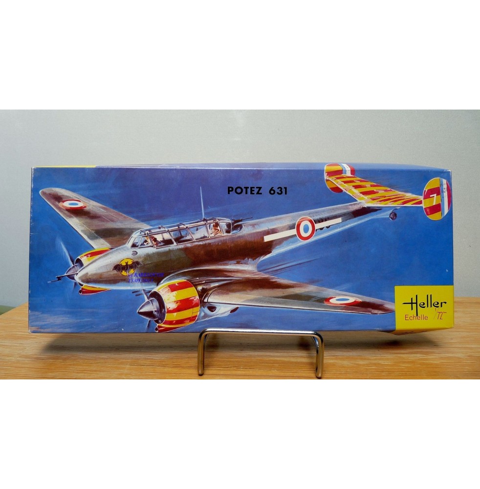 HELLER  L 394, bombardier POTEZ 631 Neuf  BO 1/72