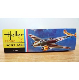 HELLER  L 394, bombardier POTEZ 631 Neuf  BO 1/72
